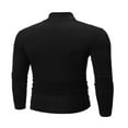 thumbnail image 3 of JUNWELL Men‘s Turtleneck Sweater Slim Fit Lightweight Long Sleeve Pullover Top Turtleneck T-shirt, 3 of 6
