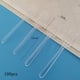 thumbnail image 5 of Paquete de 100 cubiertos de plástico transparente, tenedores reutilizables, vajilla de fiesta, cubiertos de plástico, tenedores para tartas, para eventos en interiores y exteriores, fiestas de, 5 of 5