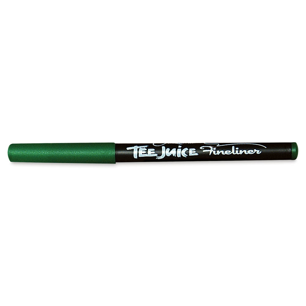 Jacquard Tee Juice Fabric Marker Green, Fine Point, Marker Walmart