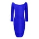 thumbnail image 4 of Vestido de Oficina de Manga Larga Para Mujer Con Cuello en V Y Lentejuelas Odeerbi ODB113786, 4 of 8