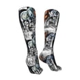 thumbnail image 3 of Yiaed Four Running Horses Print Great elasticity Adult Stockings Sports socks for Men and Women-One Size, 3 of 8