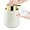 White, variant on Modern Foam Soap Dispenser for Bathroom, Chic Ceramic Bottle, Gold Soap Dispenser Pump (Yellow)