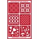 thumbnail image 1 of Plantilla Armour Etch Over N Over de patrones repetitivos color marrón, 1 of 1
