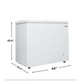 thumbnail image 6 of Frigidaire 10.3 Cu. ft. Chest Freezer, Garage Ready, EFRF1005, White, 6 of 28