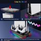 thumbnail image 5 of Ps5 Cooling Station, Ps5 Pro Stand Rgb And Playstation 5 With Dual Charging Station, 5 of 5