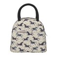 thumbnail image 1 of Disketp Horse Bolsa Térmica para Almuerzo, Lonchera con Abertura Amplia y Gran Capacidad, Organizador Reutilizable para Mujeres, Hombres y Adultos, 1 of 6