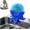 Blue, variant on HoliHive Scrub Sponge Holder - Funny Sink Sponges Holder for Kitchen & Bathroom, Auto Draining Organizer, Kitchen Sink Drainer Rack