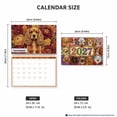 thumbnail image 4 of 2027 Wall Calendar 9.5x11.8in Diamond Art Painting Monthly Home Office Planner | DIY Crystal Gem Painting Craft for Adult Beginners Monthly from January 2027 to December, 4 of 9