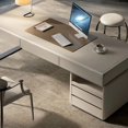 thumbnail image 4 of Computer Executive Office Desks Reception Wood Modern Writing Office Desks Luxury Meeting Tablo Oficina Office Furniture WN50OD My Lux Decor Round, 4 of 21