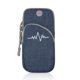 thumbnail image 1 of Hukapapa Bolso deportivo de lona para hombres y mujeres fitness running manga del brazo bolso de muñeca monederoazul, 1 of 5