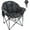 Noir, variante sur Lilypelle Chaise de Camping Surdimensionnée TG, Chaise Soucoupe Portative Entièrement Rembourrée, Chaise de Camping Pliante avec Porte-Gobelet et Sac de Transport, Supporte 500 Lb, Chaises de Pelouse Robustes pour le Camping, le Patio, les Pique-Niques