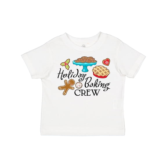 Inktastic Holiday Baking Crew Boys or Girls Toddler T-Shirt
