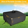 thumbnail image 5 of Portable Griddle Cover fit for Blackstone and Pit Boss 2 Burner Tabletop Griddle, 5 of 9
