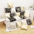 thumbnail image 1 of 2pcs Gilding Pillow European Classical Sofa Cushion 45*45cm (excluding Pillow Core), 1 of 2