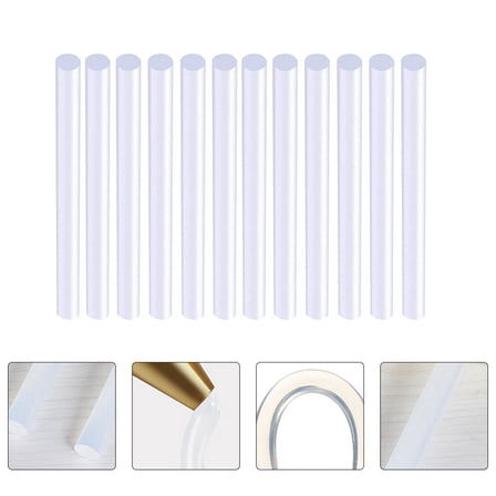 FESTFENDS 70pcs Strong Glue Sticks Clear Resin for Food Packing