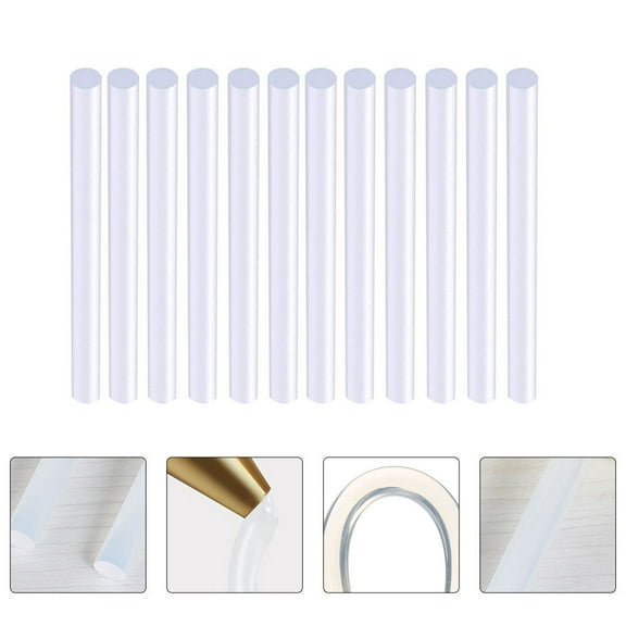 FESTFENDS 70pcs Strong Glue Sticks Clear Resin for Food Packing