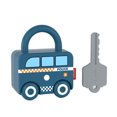 thumbnail image 1 of Tholdsy Juguetes para niños, desbloqueo de coches, cerraduras educativas a juego para padres e hijos, juguete de ayuda para enseñanza preescolar para Juguetes Educativos Tipo 1 Tholdsy FN010485-01, 1 of 6