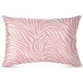 thumbnail image 2 of GZHJMY Pink Zebra King Pillowcase Super Soft Cozy Plush Pillow Case with Zipper for Sofa Bed Couch, 20 x 40 Inch, 2 of 7