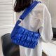 thumbnail image 5 of Bolsa Rhombus de moda para mujer, bolso para axilas, bolso de cuero para mujer, bolsos (azul) Tmvgtek Para estrenar, 5 of 9