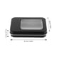 thumbnail image 2 of Houderco 2Ud Caja Metálica Portátil Color Negro Con Ventana Para Guardar Y Transportar Objetos, 2 of 8