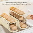 thumbnail image 4 of Soldes! Cameland Ustensiles et Gadgets de Cuisine Support de Rangement Rétractable pour Rouleaux d'Oeufs pour Réfrigérateurs Domestiques. le Support de Rangement Type Rouleau d'Oeufs Est un Support d'Oeufs, 4 of 4