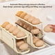 thumbnail image 5 of Estante para rollitos de huevo, soporte para rollitos de huevo en el refrigerador, organizador plegable para rollitos de huevo, estructura metálica, diseño de 2 niveles, para cocina, alta, 5 of 7