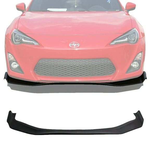 Brand New Fits 13-16 Scion FRS FR-S Style Front Bumper Lip - Matte Black