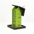 thumbnail image 5 of Outdoor Leisure Products, Model GM8BKL Songbird Bird Feeder Made with HDPE. Finished in Black and Lime, 5 of 7
