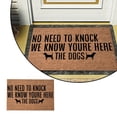thumbnail image 2 of Coir Doormat Outdoor Spring Outdoor Mats for Front Door Spring Spring Rugs Indoor Welcome Doormat Outdoor Entrance Sturdy Door Mats for Home Entrance Outdoor Indoor, 16x24 Inch, NO NEED TO KNOCK, 2 of 6