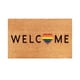 thumbnail image 1 of Buy 2 get 10% off Letter Printed Thanksgiving Halloween Bedroom Living Room Strip Floor Mat Carpet 40*60cm, 1 of 3