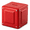 Red With Gold, variant on Ceramic Piggy For Adults & - Square Money Box Saving Withen Question Mark Design (pink Color)