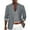 Grey, variant on Men's Casual Linen Blazer, Single- Unlined Sport Coat, Lightweight One-Button Suit Jacket with Pockets, 6 Colors, S-3XL