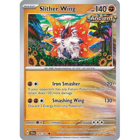 Pokemon Shrouded Fable Uncommon Slither Wing #26