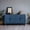 Antique Navy Blue + Solid Wood+MDF + MDF, variant on Holaki 59.8" Stronger Vintage Style Buffet Cabinet,Lacquered Accent Storage 4 Door Wooden Cabinets,Thickened Sideboard Storage Cabinet for Entryway, Living Room,Taupe Grey/Blue/Silver