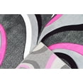 thumbnail image 6 of Planet Rugs Premium 3D Thick Abstract Indoor Area Rug 327 Pink 7'9''x10'8'', 6 of 10