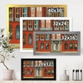 thumbnail image 4 of Designart 'Vintage Red Facade of Shop In Paris II' French Country Framed Art Print, 4 of 4
