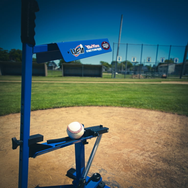 Free Shipping! Louisville Slugger Blue Flame Pitching Machine