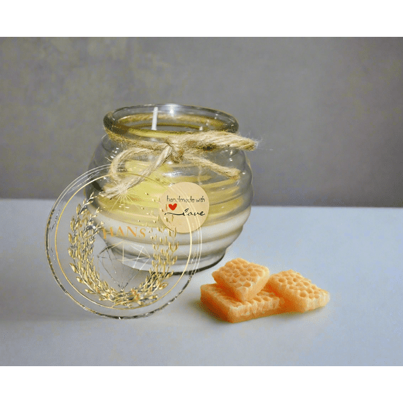 Bougie en Pot Ours au Miel