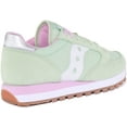 thumbnail image 3 of Saucony Jazz Original Women's Lace Up Suede Nylon Trainers In Mint Size 7.5, 3 of 6