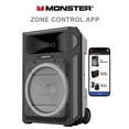thumbnail image 3 of Monster X6 All-in-One PA Bluetooth Speaker, Party Speaker, includes Adjustable Tripod & Microphone, 3 of 8