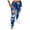 Dark Blue, variant on frariair Ripped Jeans Womens Trouser High Women Flares Ankle Hole Solid Fashion Pants Bandage Color Plus Size Blue