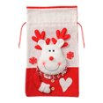 thumbnail image 2 of Nkmbld Gift Wrap Bags Christmas Decoration Large Knitted Bag Christmas Eve Drawstring Gift Bag for Wrapping Xmas Party Favors, 2 of 8