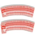 thumbnail image 2 of Beistle 100 Piece Peanut Bags, 4" x 9Â½" x 2", Red/White, 2 of 8