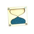 thumbnail image 4 of Milaget Wooden Hourglass Busy Board Accessory Practical Skills Teaching Props for, 4 of 7