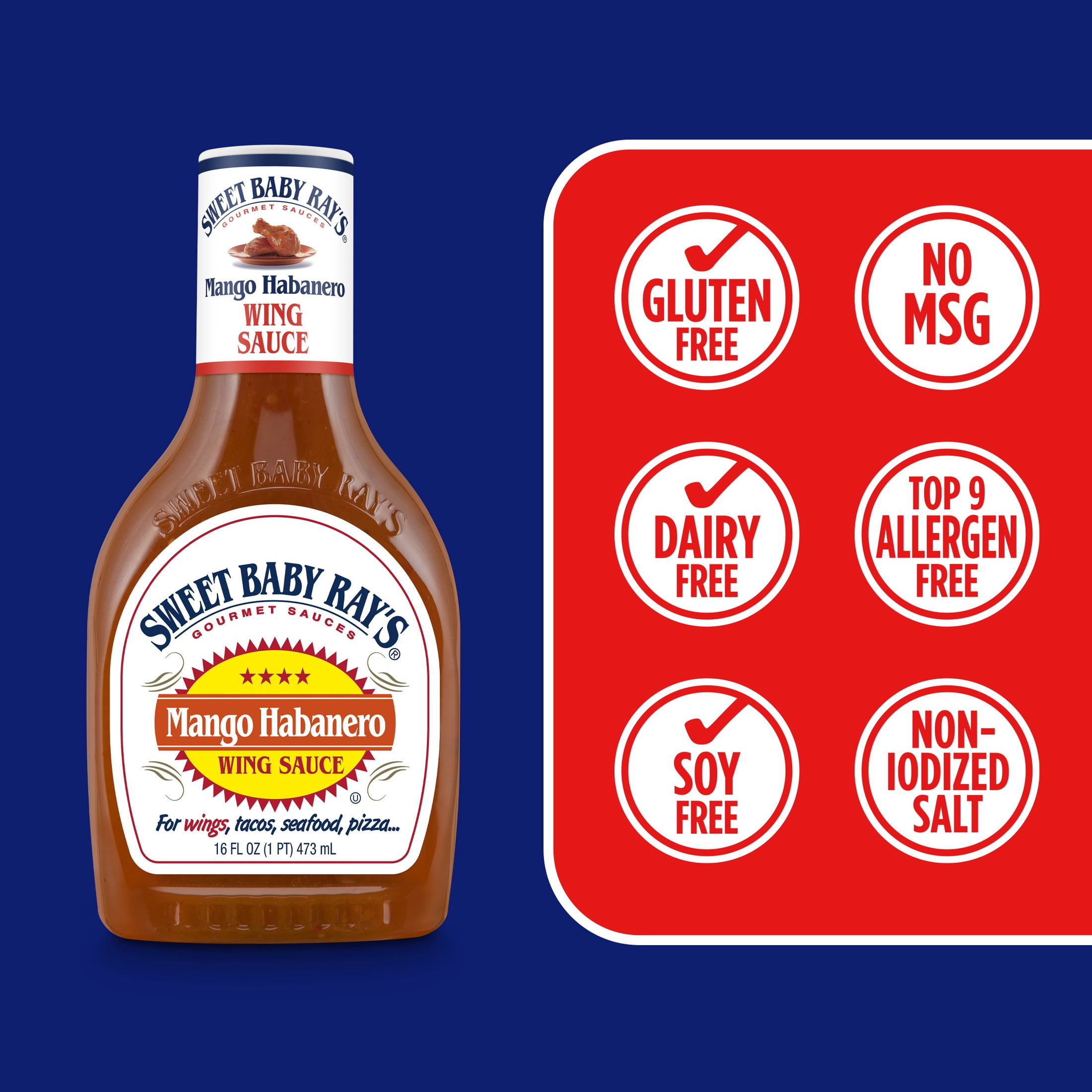 Sweet Baby Ray's® Mango Habanero Wing Sauce 16 fl oz
