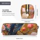 thumbnail image 3 of Disketp Bluebird Blossom Elegance Estuche de Lápices de Cuero con Cierre, Estuche Compacto para Papelería, Bolígrafos y Accesorios Pequeños, 3 of 7