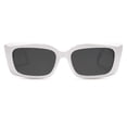 thumbnail image 3 of Gafas de sol SOJOS Trendy Rectangular SJ2238 Blancas para Mujer, 3 of 5