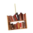 thumbnail image 3 of 2x Libros Decoración Para árbol De Navidad Regalos Para Amantes De Los Libros Festivales De Oficina Ventana D, 3 of 8
