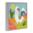 thumbnail image 3 of Stupell Industries Rustic Lodge Whimsical Llama Scene Gray Framed Giclee Art, 17 x 17, by Tina Finn, 3 of 8