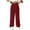 Wine, variant on Diufon Women's Suit Pants High Waisted Wide Leg Loose Dressy Trousers Trendy Versatile Office Work Pant